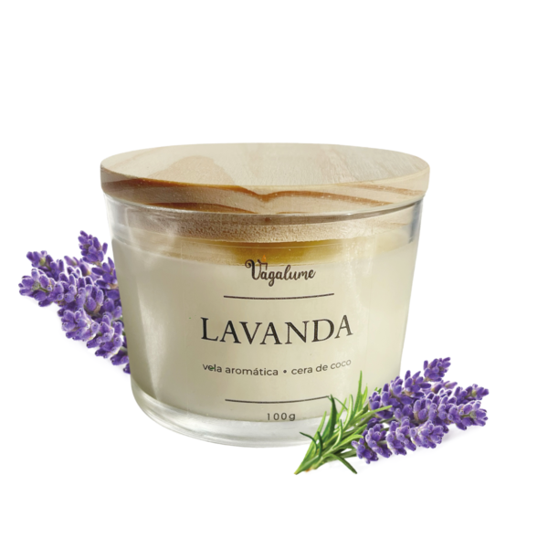 Vela Aromática Vagalume - Lavanda