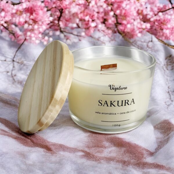 Vela Aromática Vagalume - Sakura - Image 3