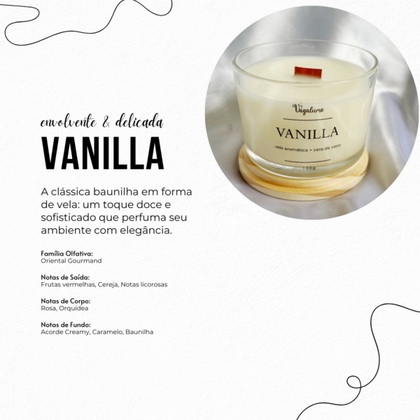 Vela Aromática Vagalume - Vanilla - Image 4